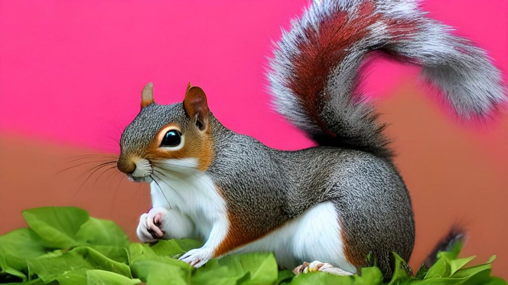 how long do squirrels live - squirrel on grass