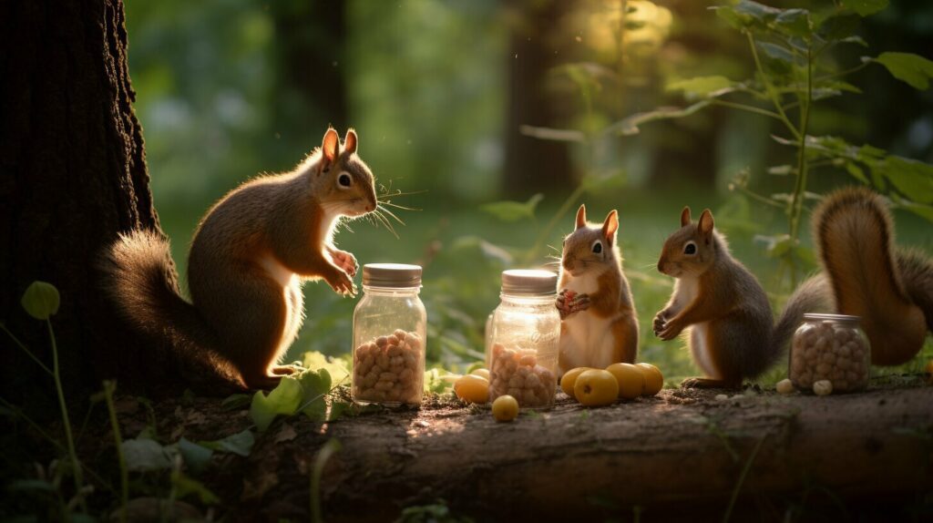 Alternatives to Peanut Butter for Squirrels