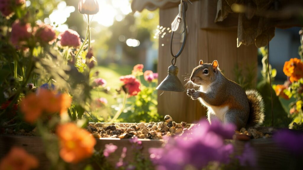 benefits of squirrels in yard