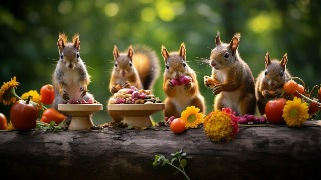 healthy snacks for squirrels