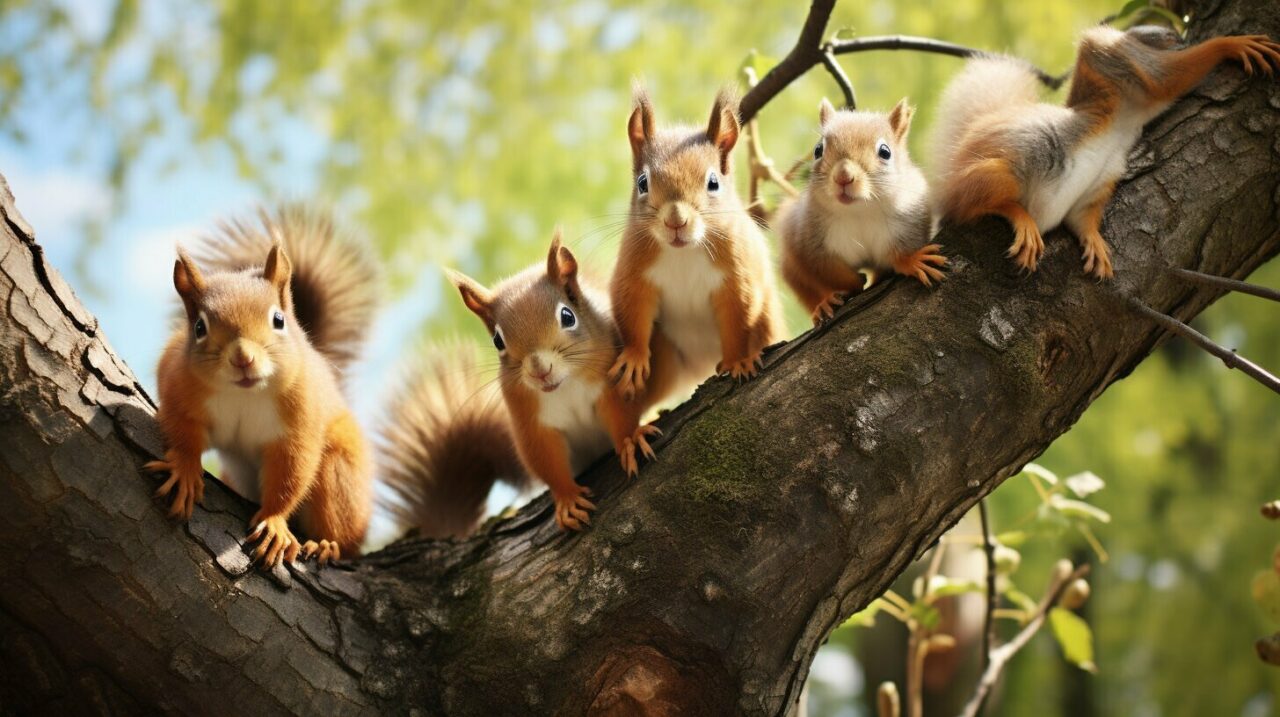 how many species of squirrels are there?