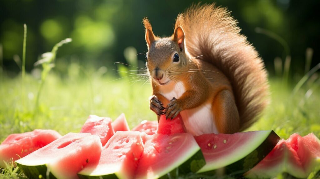 nutritional value of watermelon for squirrels