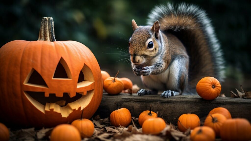 potential risks of feeding pumpkin seeds to squirrels
