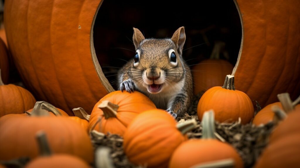 pumpkin seeds for squirrels