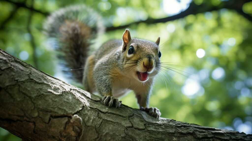 squirrel behavior