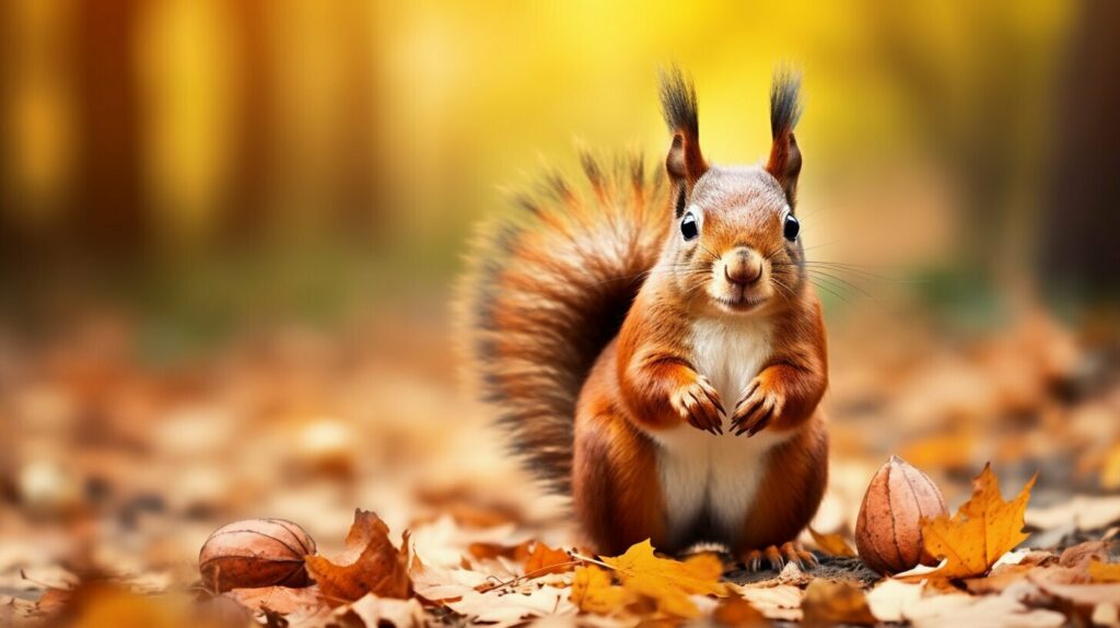 what is the most interesting feature of a squirrel?
