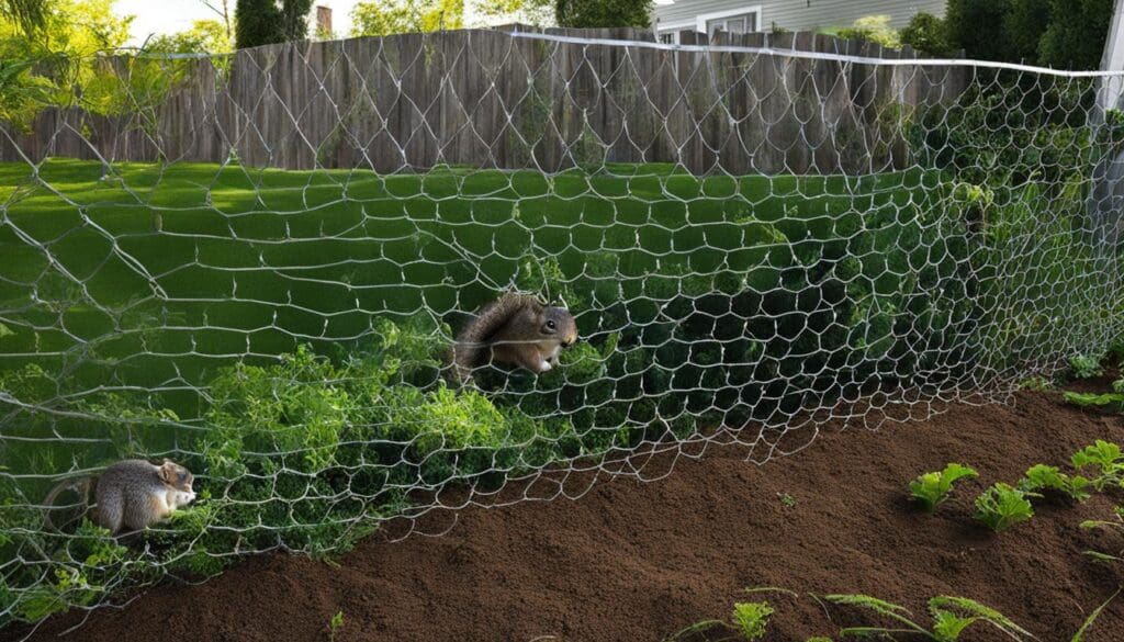 Squirrel-Proofing Urban Gardens